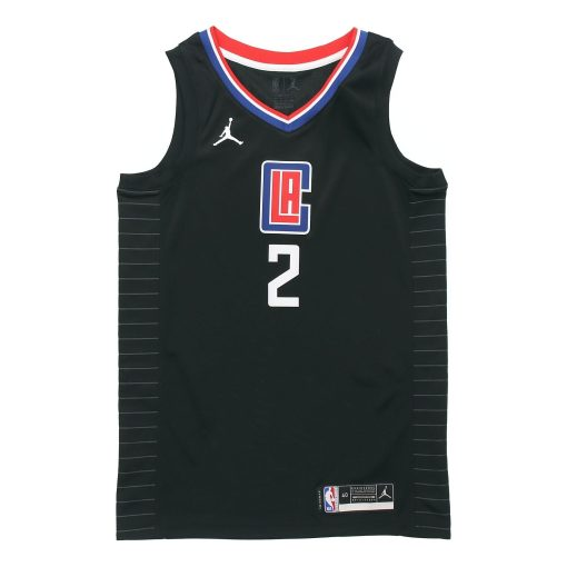 Air Jordan Los Angeles Clippers Leonard No. 2 Swingman Jersey - Black