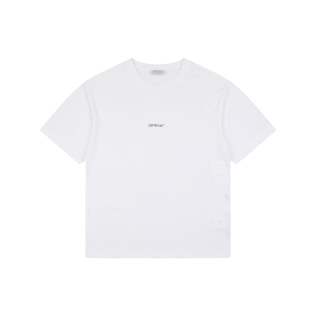 Off-White Horse-Riding Arrow Print T-Shirt | White Short-Sleeve