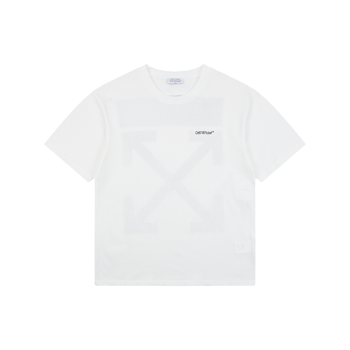 Off-White Gradient Interwoven Arrow Print T-Shirt | Short-Sleeve