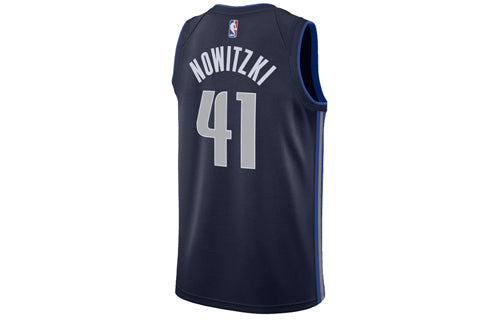 Nike Dirk Nowitzki Dallas Mavericks No. 41 Jersey - Blue