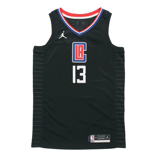 Jordan Brand NBA LA Clippers #13 Paul George Swingman Jersey – Black | Statement Edition Fan Jersey 2020