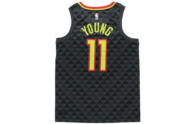 Nike  Atlanta Hawks #11 Trae Young Swingman Jersey – Black | Statement Edition