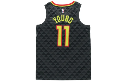 Nike  Atlanta Hawks #11 Trae Young Swingman Jersey – Black | Statement Edition