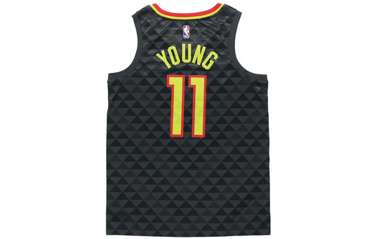 Nike  Atlanta Hawks #11 Trae Young Swingman Jersey – Black | Statement Edition