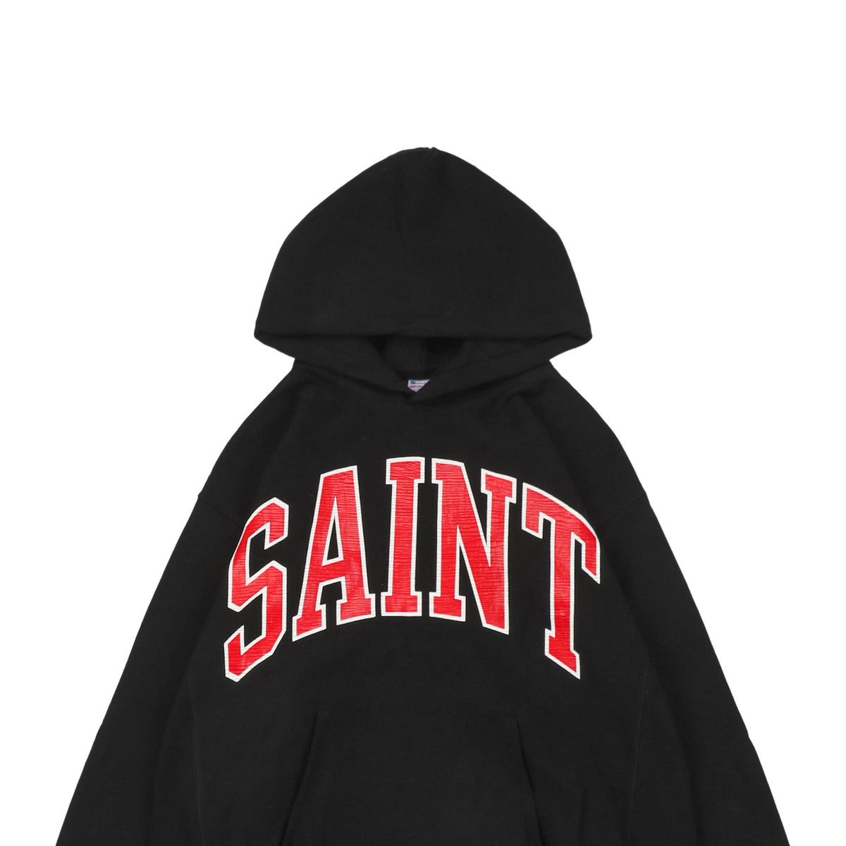 Saint Michael 2026 Red Letter Print Hoodie