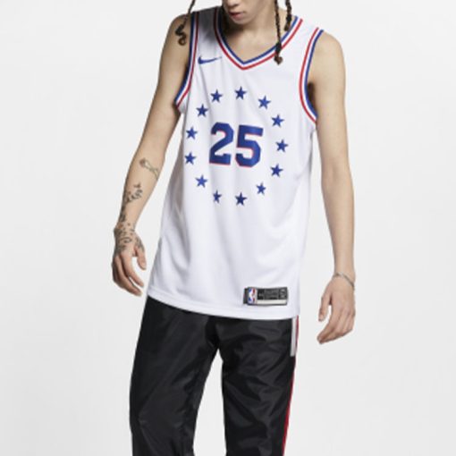 Nike Ben Simmons Philadelphia 76ers City Edition Men's Connected Swingman Jersey