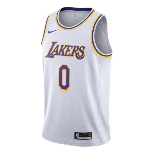 Nike Kuzma No. 0 Los Angeles Lakers SW Fan Edition Jersey - White