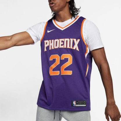 Nike Knicks Phoenix Suns No. 22 SW Fan Edition Basketball Jersey - Purple