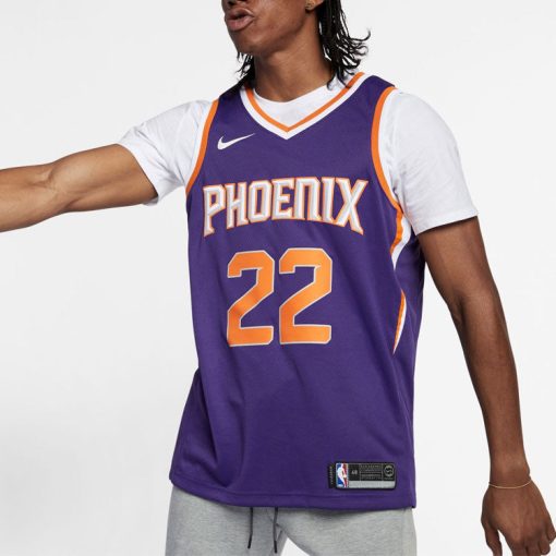 Nike Knicks Phoenix Suns No. 22 SW Fan Edition Basketball Jersey - Purple