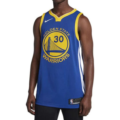 Nike KD Warriors Blue Icon Edition Authentic Basketball Jersey