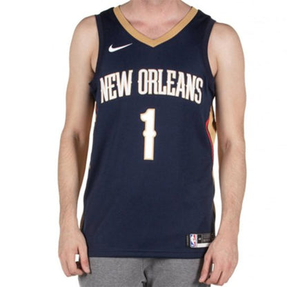 Nike Zion Williamson New Orleans Pelicans SW Fan Edition Basketball Jersey | Navy Blue