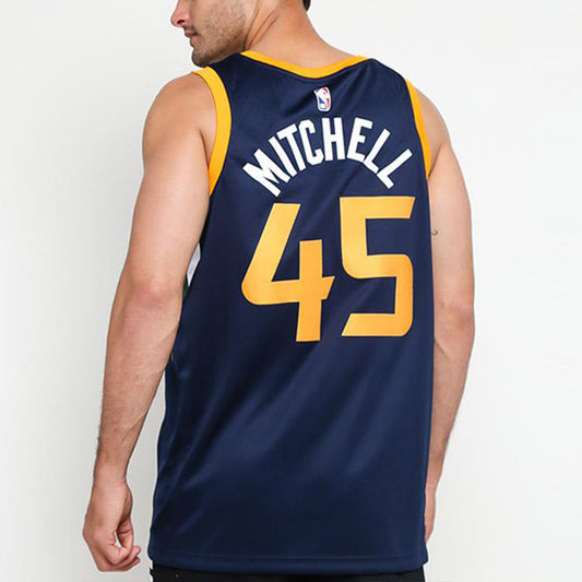 Nike Utah Jazz Mitchell Team Limited SW Jersey | Navy Blue
