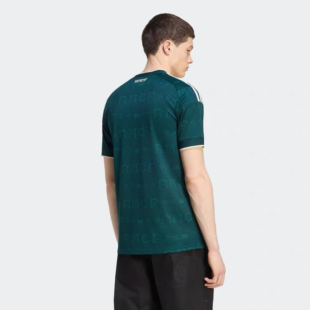 Adidas Real Madrid Men's Away Replica Jersey – Dark Green | 2024/25 Season