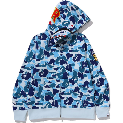 BAPE ABC CAMO 2ND SHARK Full-Zip Men's Hoodie