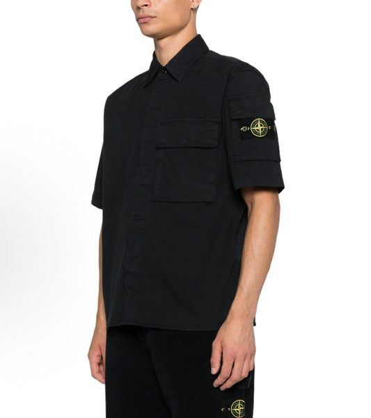 Stone Island Men's Short-Sleeve Utility Jacket