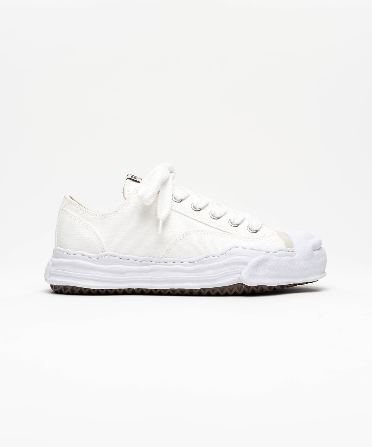 Maison Mihara Yasuhiro Peterson OG Sole Canvas Sneakers | White