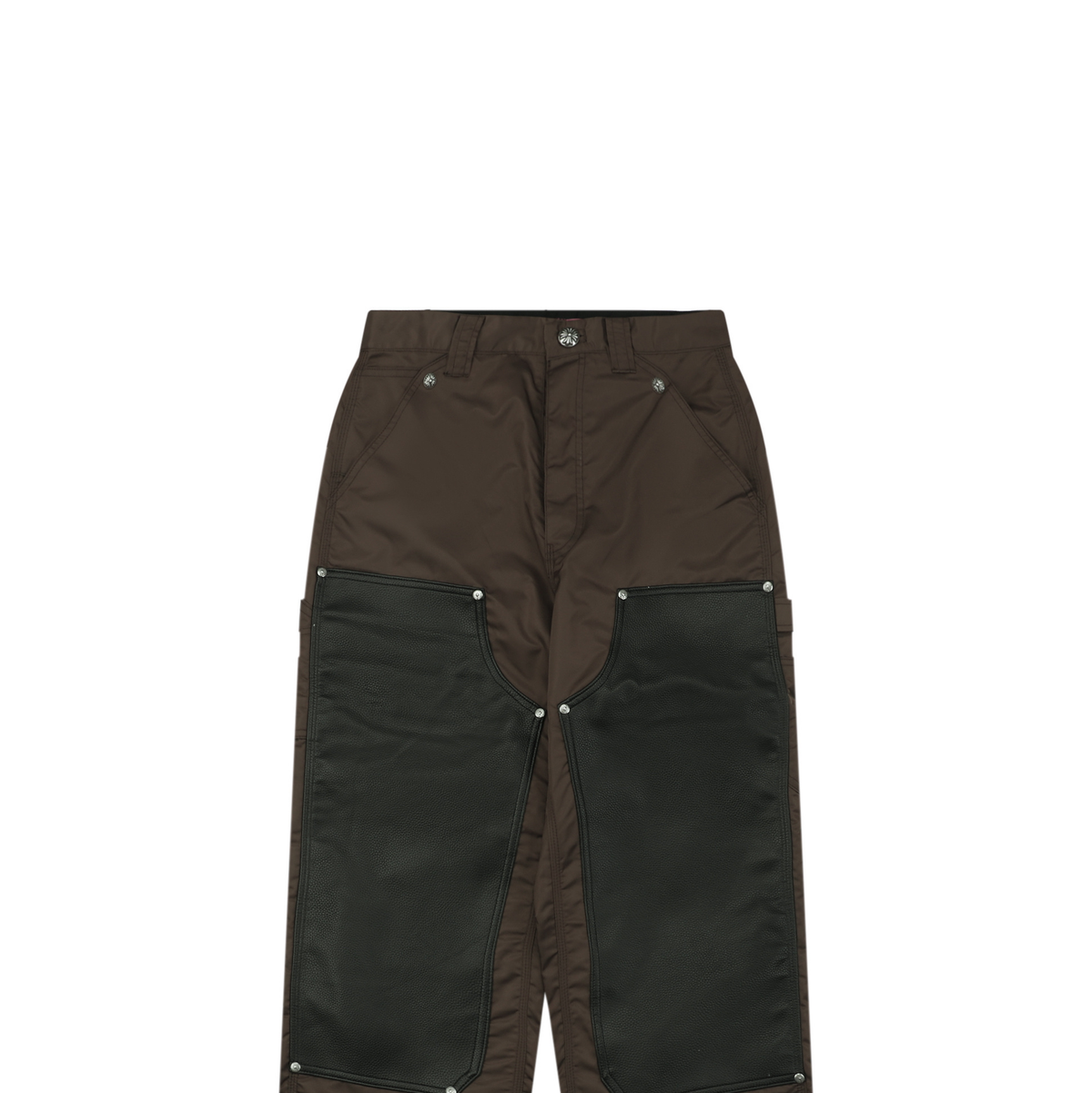 Chrome Hearts 24FW Logger Pants with Leather Panels