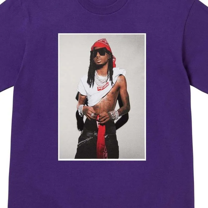 Supreme Playboi Carti Photo Tee | Purple
