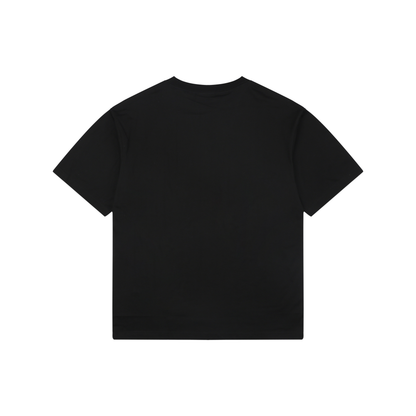 Balenciaga SS26 Wet Brush Logo Oversized T-Shirt – Men's Black