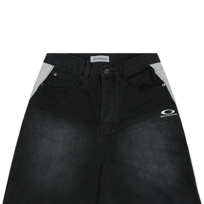 Balenciaga SS26 Piping Denim Shorts – Men's
