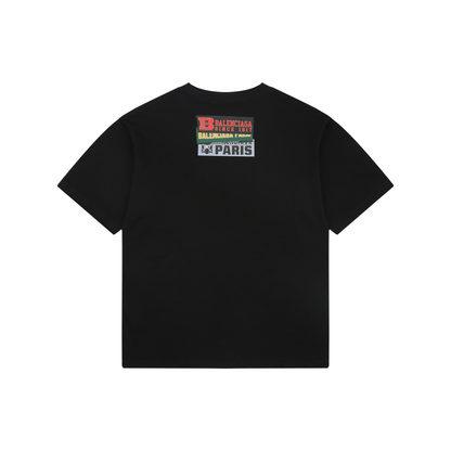 Balenciaga FW26 Sticker Graphic T-Shirt – Men's