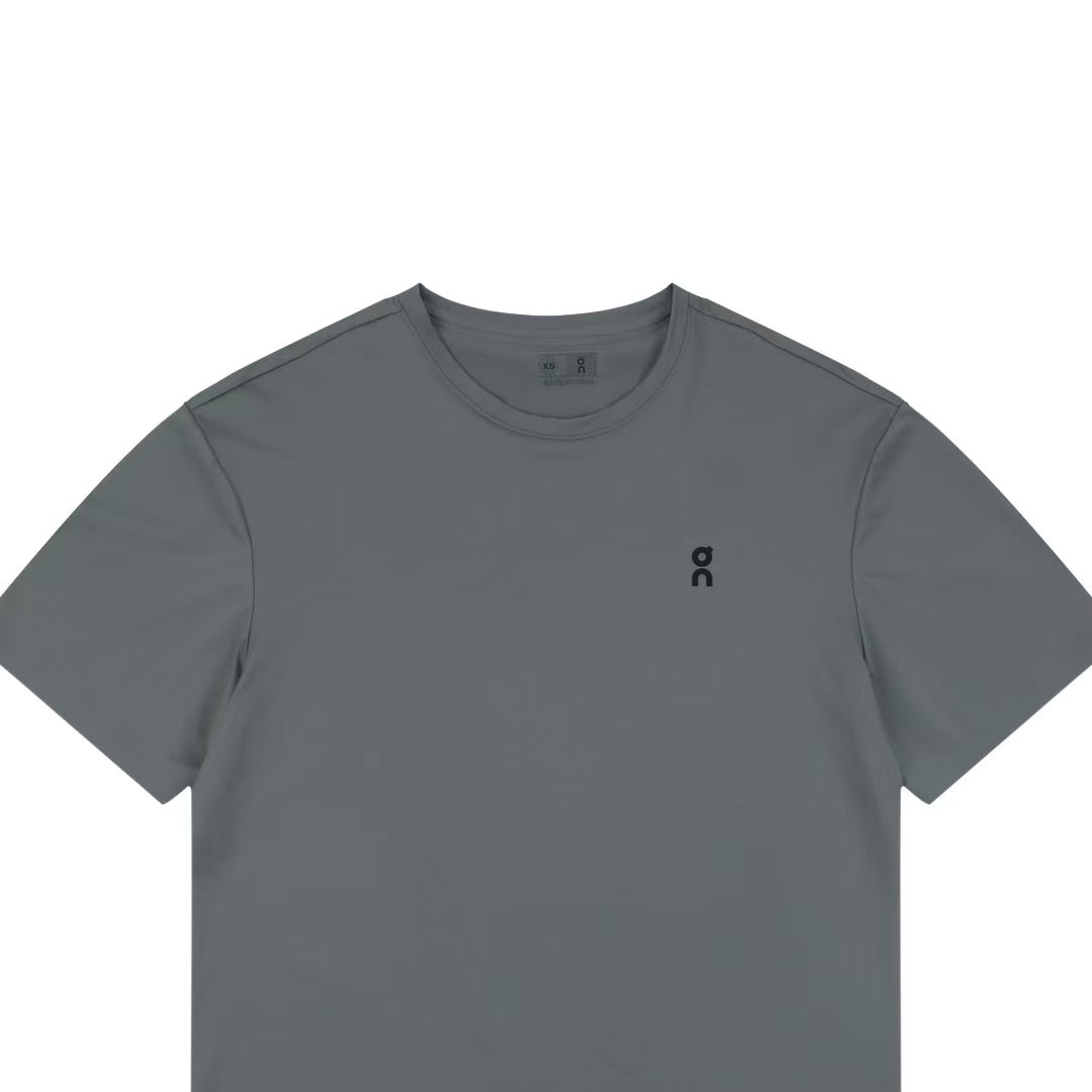 On Running Club-T Loose-Fit Crew-Neck T-Shirt – Grey | Minimalist Athletic Tee