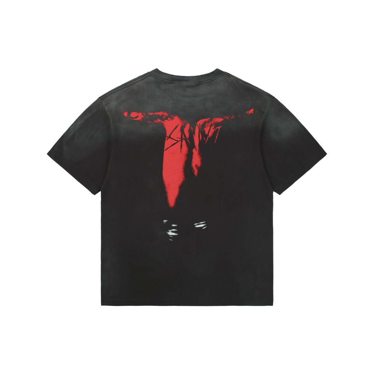 Saint Michael Upside-Down Bat Graphic Short-Sleeve T-Shirt