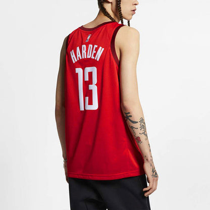 Nike Rockets 13 Earned Edition SW Fan Edition Basketball Jersey, Red