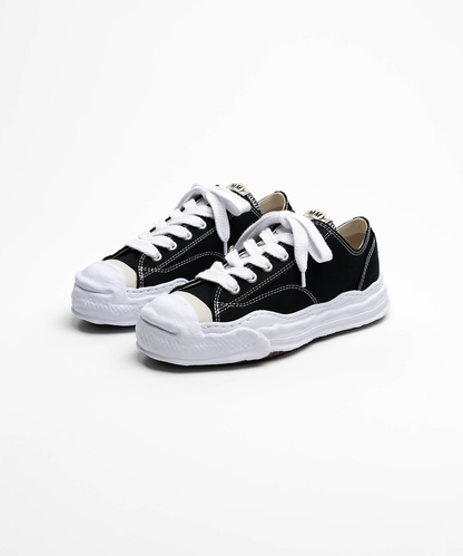 Maison Mihara Yasuhiro Hank OG Sole Canvas Sneakers | Black/White