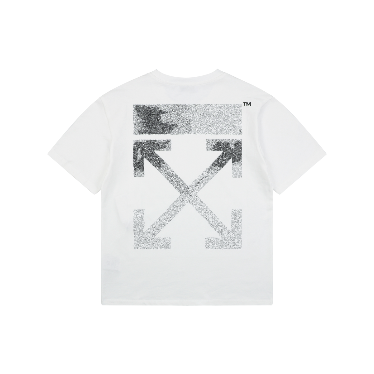 Off-White Gradient Interwoven Arrow Print T-Shirt | Short-Sleeve