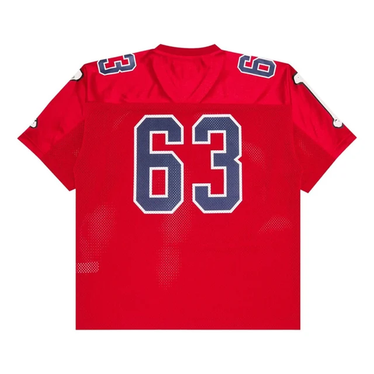 Supreme Bones Football Jersey – Red