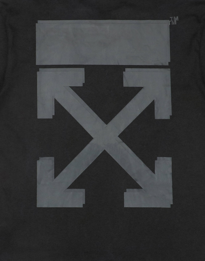 Off-White Layered Vinyl Arrow Print Short-Sleeve T-Shirt