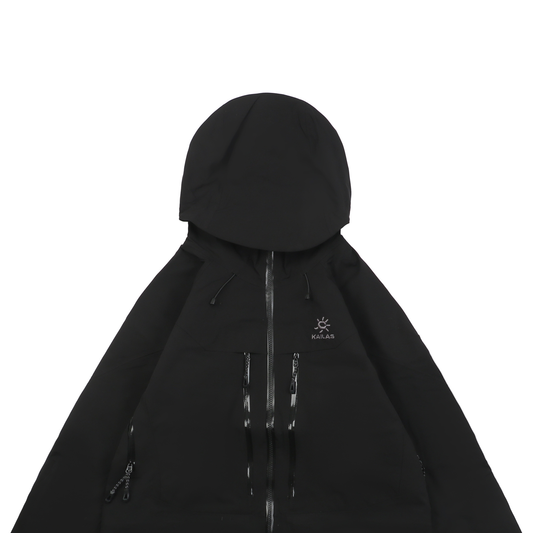 Kailas MONT X-LT GORE-TEX 3L Hardshell Jacket – Black | 40D Ultralight Waterproof Alpine Shell