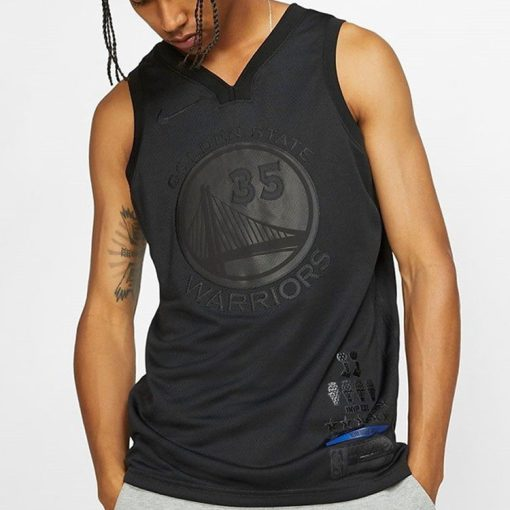 Nike Golden State Warriors Durant MVP Connected Jersey - Men's Black