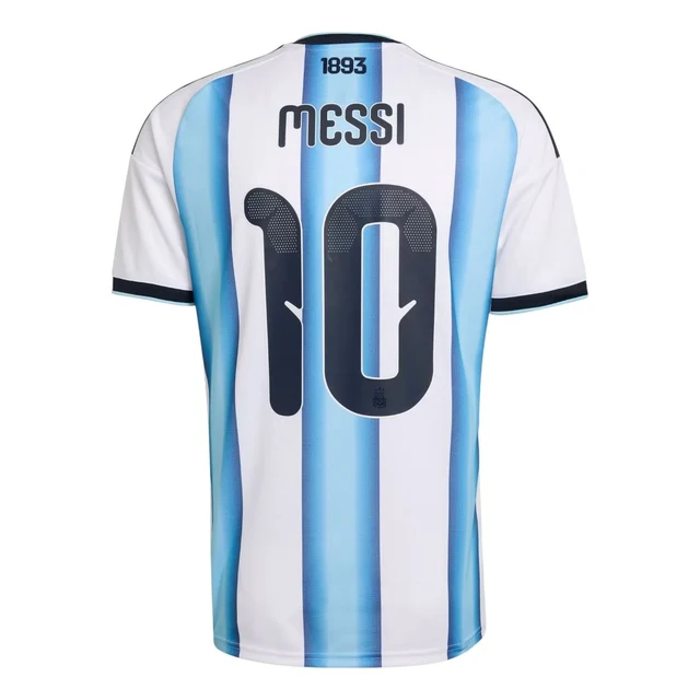 adidas Lionel Messi Argentina 2026 Home Soccer Jersey – Ice White/Light Blue
