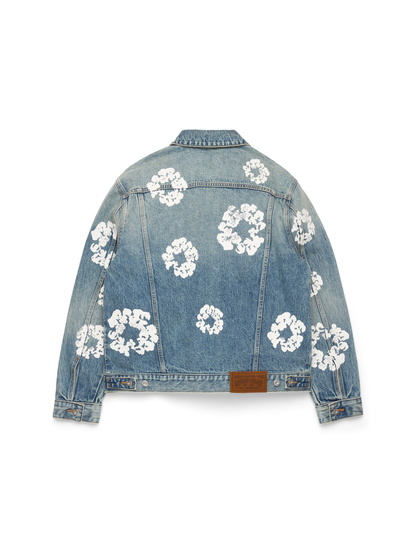Denim Tears Cotton Wreath Denim Jacket | Light Wash