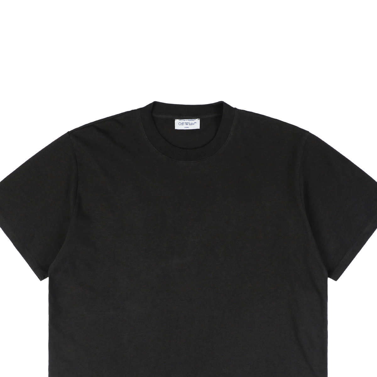 Off-White Moon and Anchor Print Washed T-Shirt | Short-Sleeve