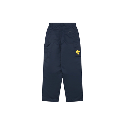 Chrome Hearts 24FW Logger Pants with Leather Panel Details