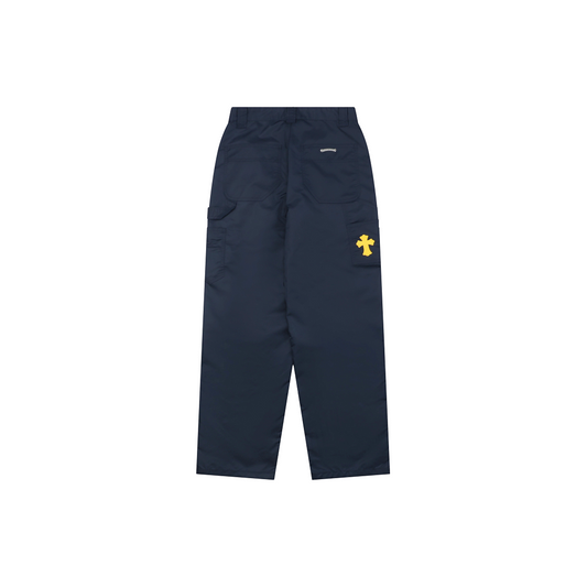 Chrome Hearts 24FW Logger Pants with Leather Panel Details