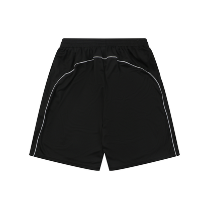 Balenciaga FW26 Logo Patch Jersey Shorts – Men's