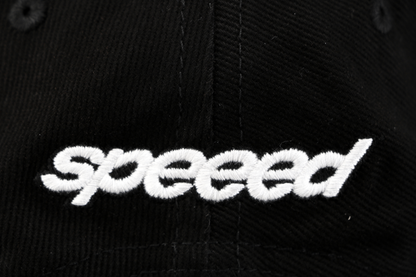Balenciaga BLNCG Embroidered Cotton Cap – Black