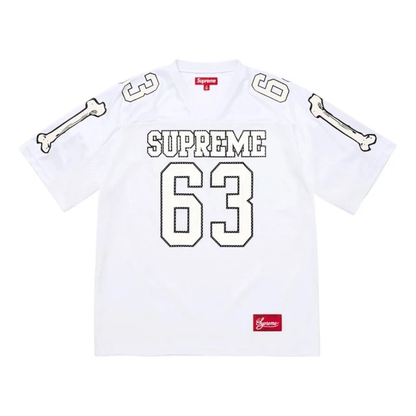 Supreme Bones Football Jersey – White