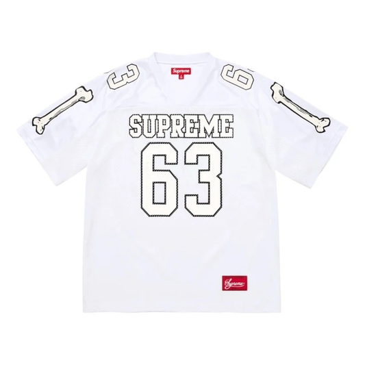 Supreme Bones Football Jersey – White