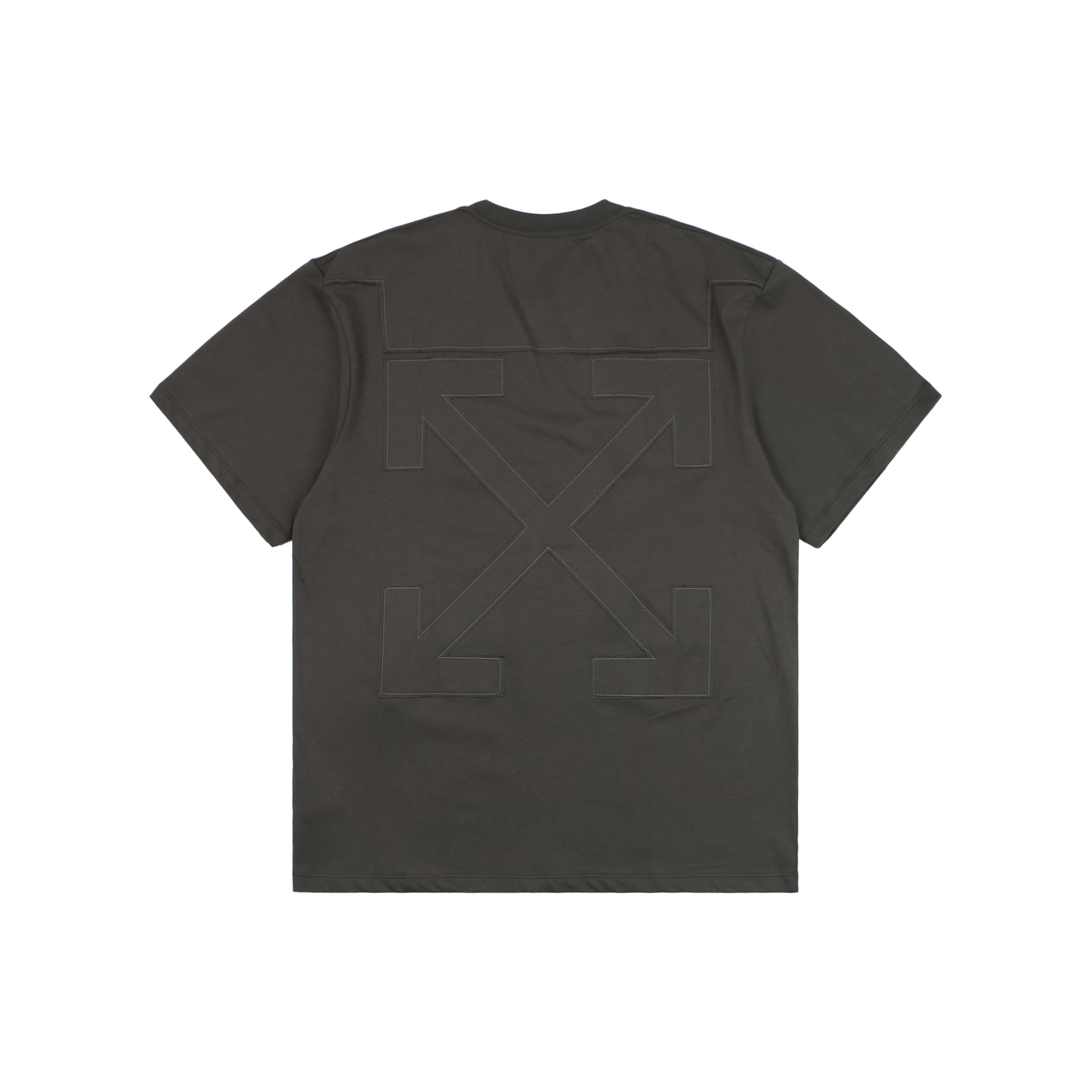 Off-White Gradient Interwoven Arrow Print T-Shirt | Brown Short-Sleeve