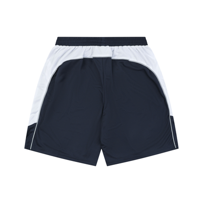 Balenciaga FW26 Soccer Jersey Color-Block Shorts