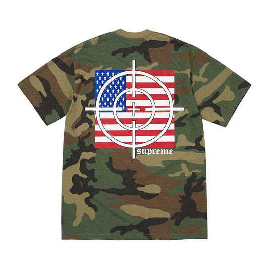 Supreme Target Tee | Woodland Camo