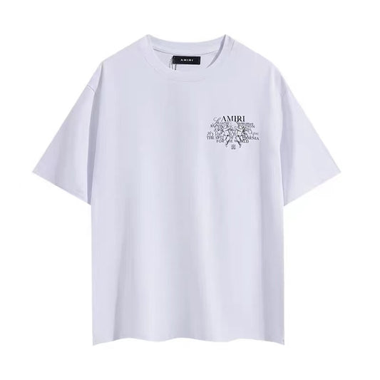 Amiri Logo Short-Sleeve T-Shirt - White
