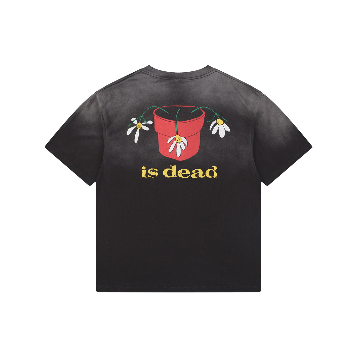 Saint Michael Potted Flower Print Short-Sleeve T-Shirt