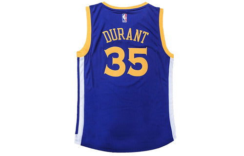 adidas Kevin Durant 35 Warrior 3 No. 5 Away SW Jersey, Blue