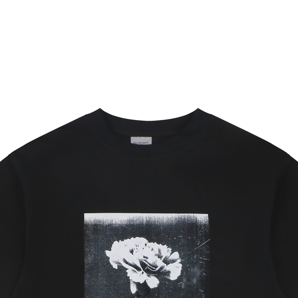 Balenciaga FW26 Dropped-Shoulder Crewneck T-Shirt – Men's